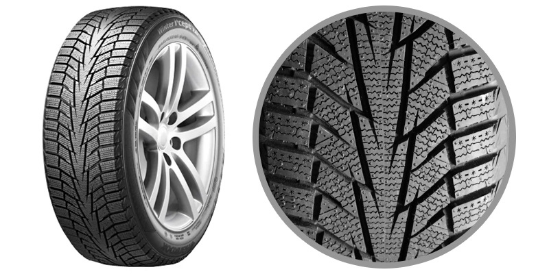 Рейтинг зимних шипованных шин 2022-2023 Hankook Winter i cept iZ2 (W616)