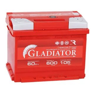 Аккумуляторы GLADIATOR