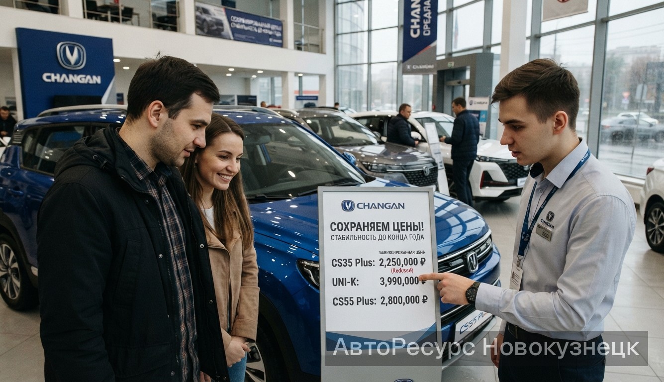 Changan сохранит цены на автомобили в России на 3–4 месяца
