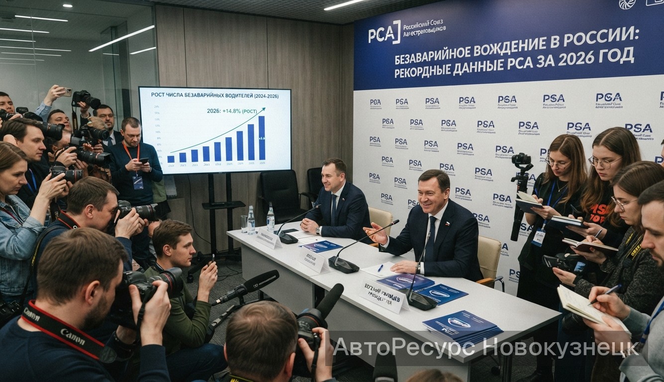 В России выросло число безаварийных водителей: данные РСА за 2026 год