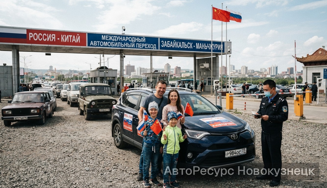 Минтранс согласовал въезд в Китай на личных автомобилях для россиян