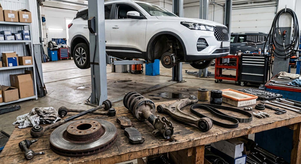 Какие запчасти для Chery чаще всего требуют замены после 50 000 км пробега