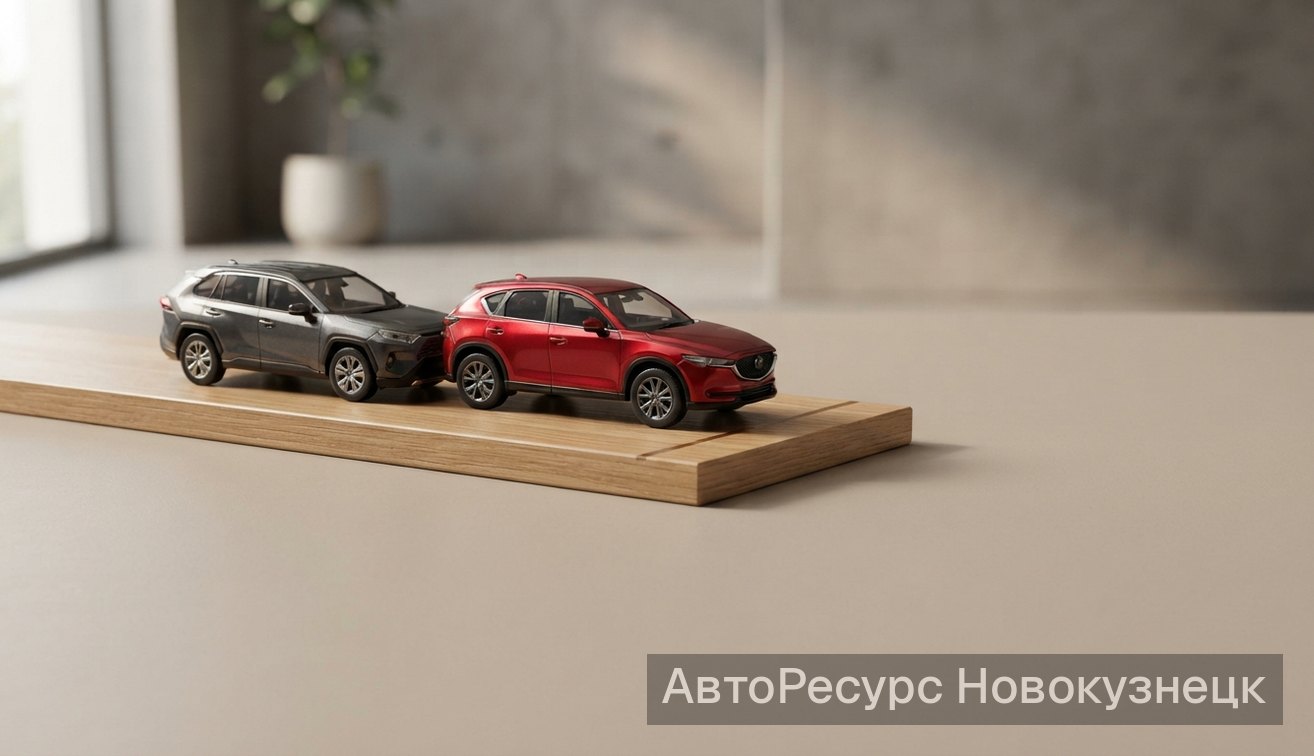 Mazda CX-5 обогнала Toyota RAV4 в продажах среди глобальных брендов в РФ за 9 мес. 2026 г.